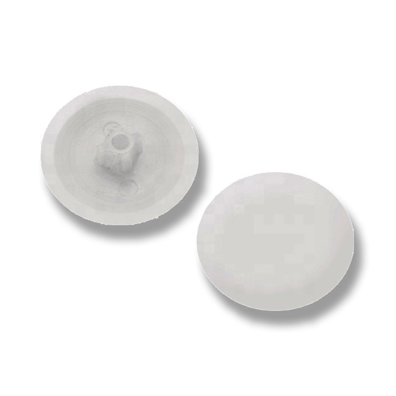 (X60) White Pozi Cover Caps - Burkes of Rathnew