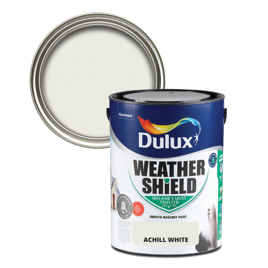 Dulux Weathershield Achill White 5L