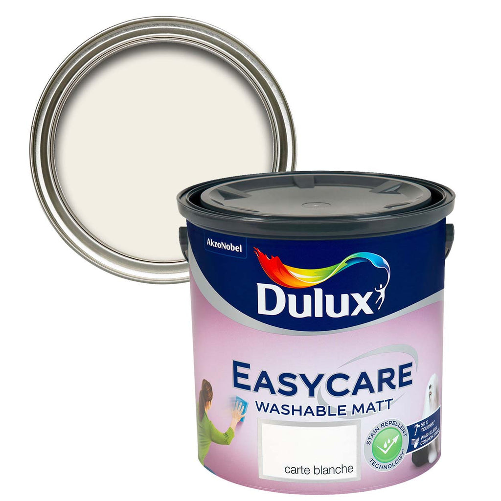 Dulux Easycare Matt Carte Blanche 2.5L