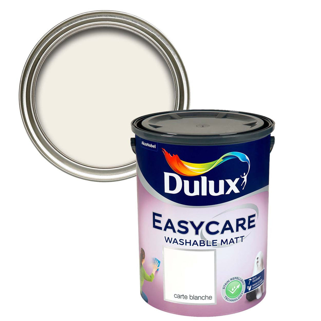 Dulux Easycare Matt Carte Blanche 5L