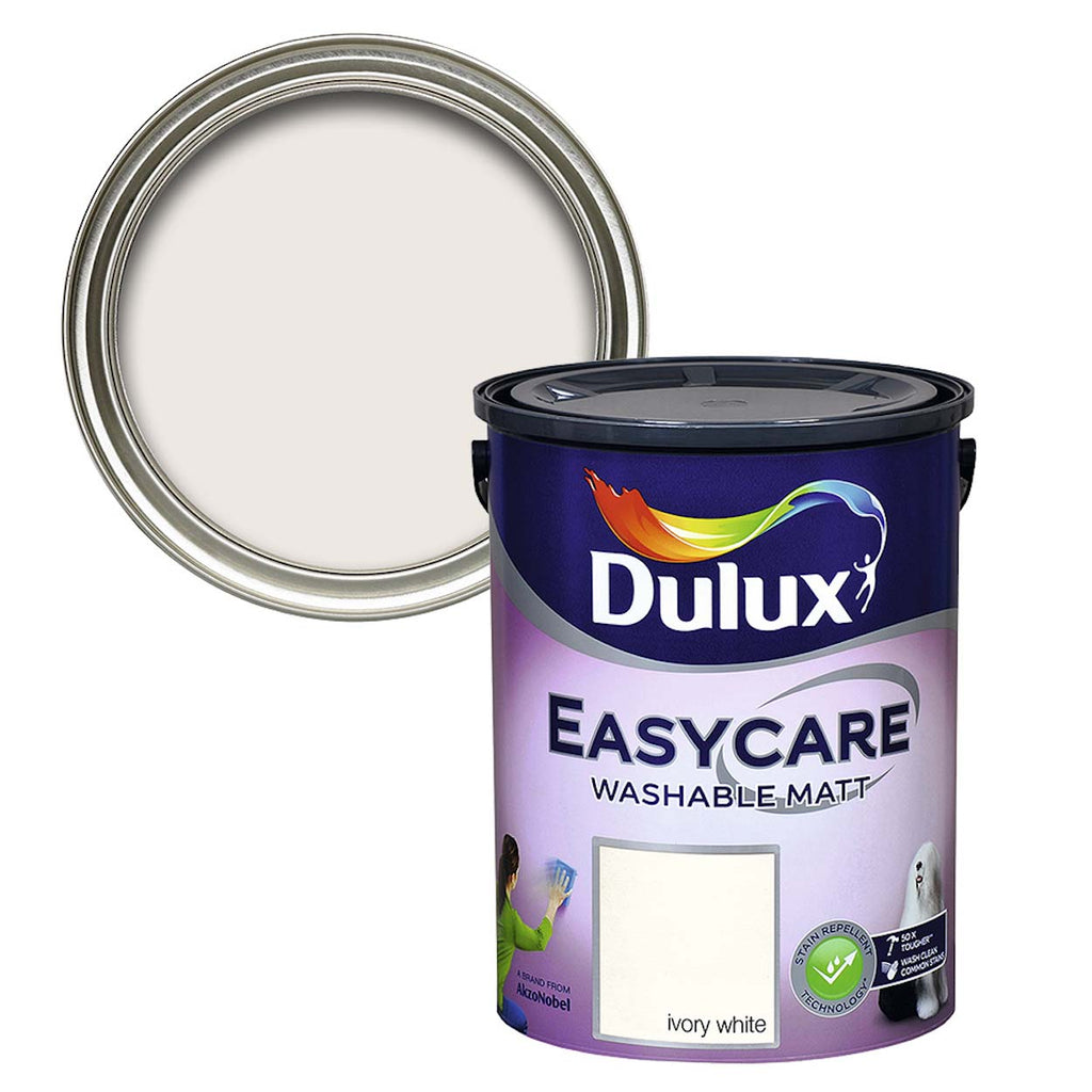 Dulux Easycare Ivory White 5L