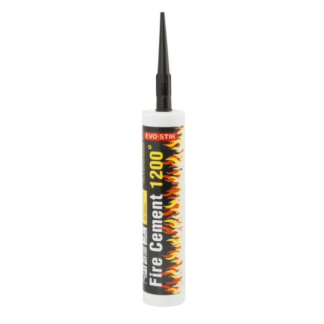 Bostik Fire Cement 1200 Black Cartridge - burkes_Hardware