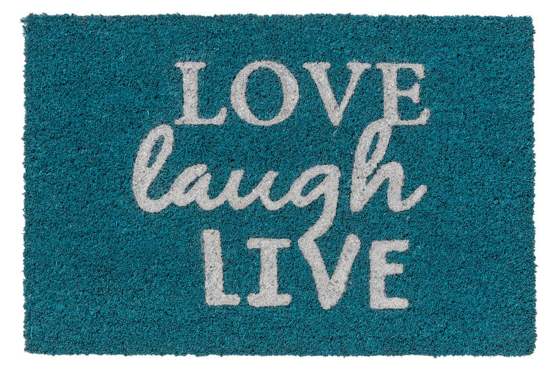 Door Mat "Love Laugh Live"