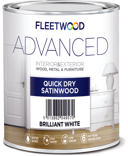 Fleetwood Advanced Satinwood 2.5Ltr
